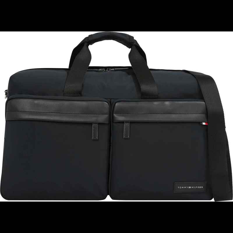 Tommy Hilfiger Weekendväska Th Nylon Svart 1