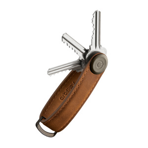Orbitkey Nøgleholder Crazy Horse Brun