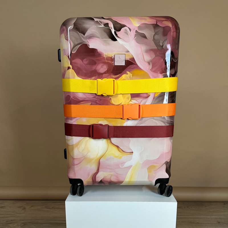 Aries Travel Kuffertrem Bordeaux 2