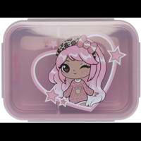 Beckmann Madkasse Furry Rosa 1
