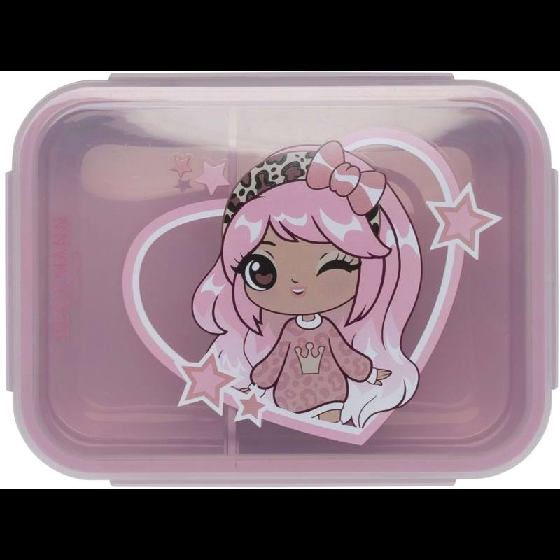 Beckmann Madkasse Furry Rosa 1