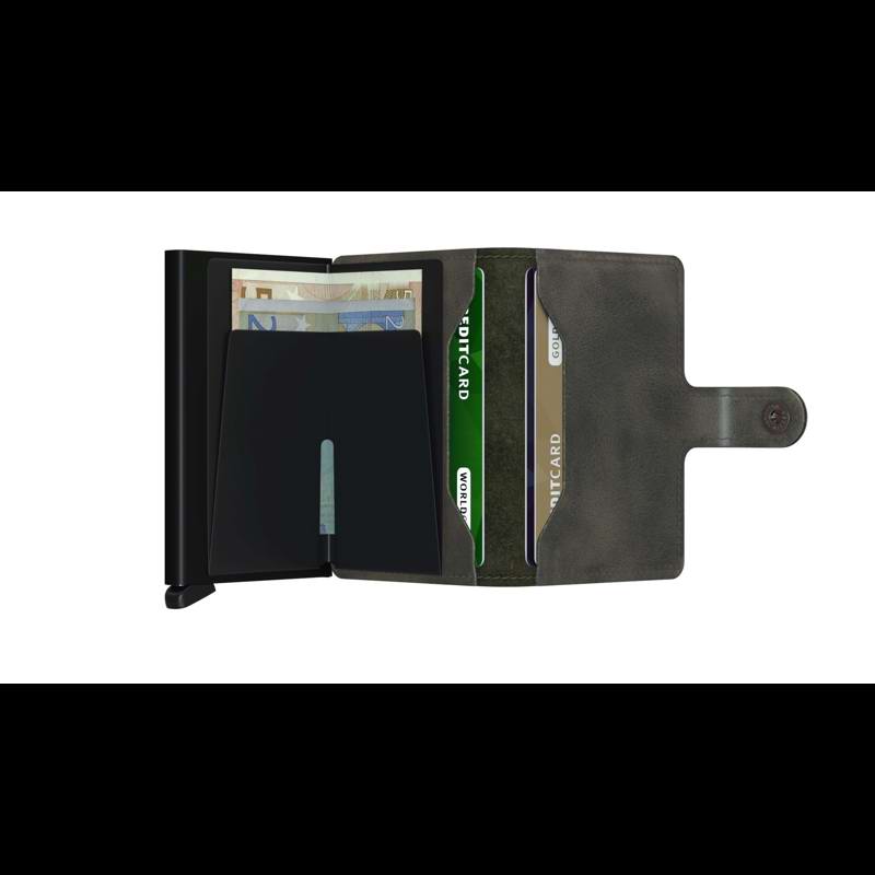 Secrid Kortholder Mini wallet Oliven/sort 3