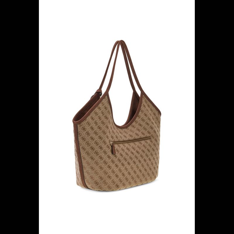 Guess Shoppingväska Samantha Girlfri Brun 3