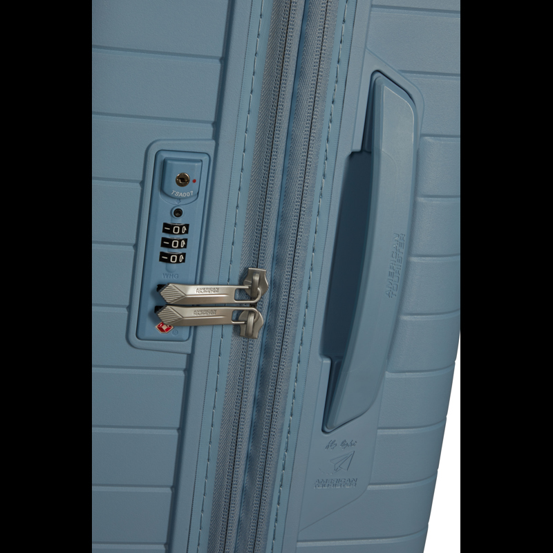 American Tourister Resväska Fastforward Ljusblå 68 Cm 7