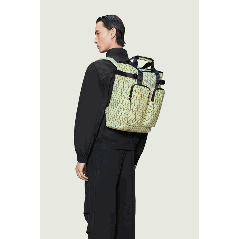 RAINS Rygsæk TexXel Tote W3 Gul 15" 2