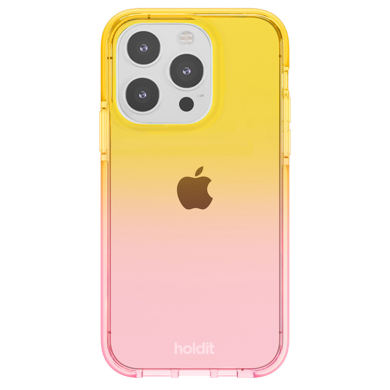 Holdit Mobilcover Seethru Rosa iPhone 14 Pro 1