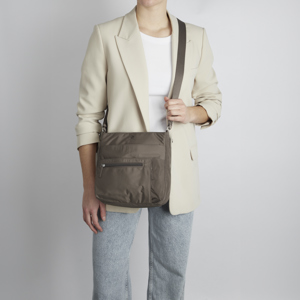 Aura Crossbody Bari Recycled Taupe alt image