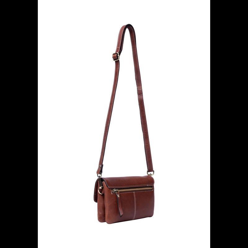 RE:DESIGNED Clutch Nisha Clutch Cognac 6