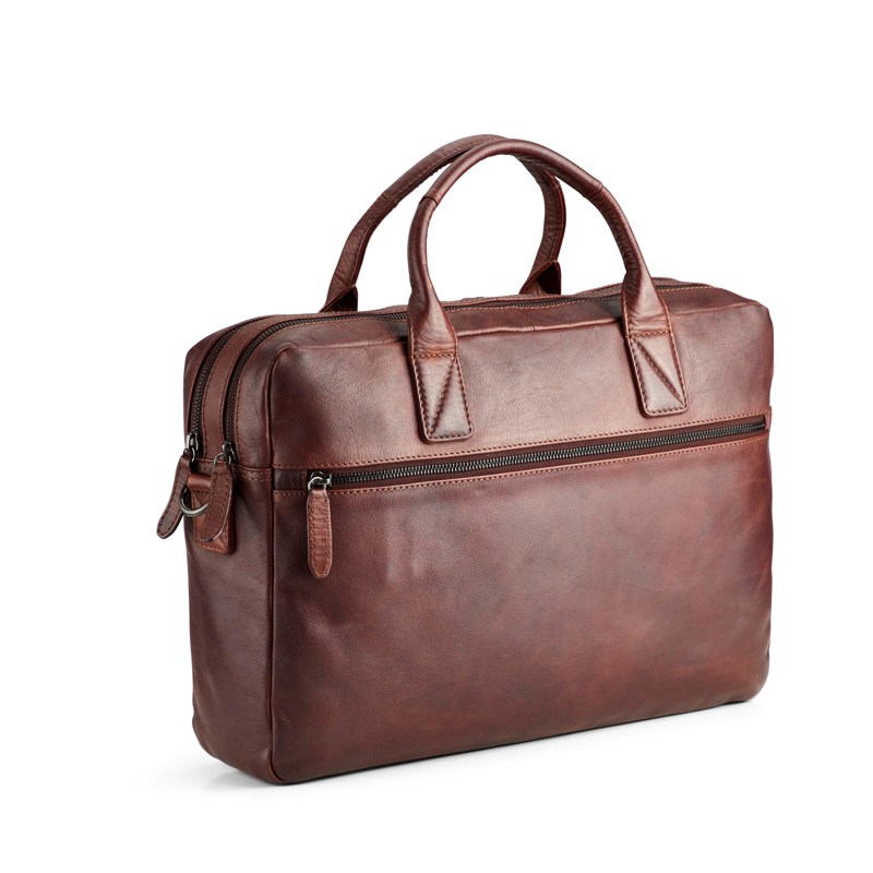Tyler & Co Computertaske Denver Cognac 14" 2