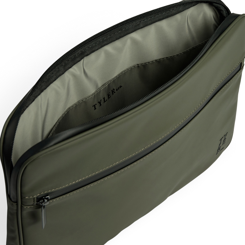 Tyler & Co Computersleeve Mexico Oliven 14" 5