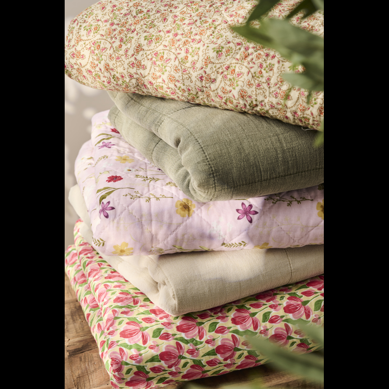 Ib Laursen Filt Quiltet Rosa 2