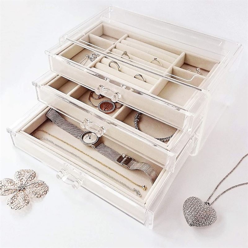 UNIQ Smyckeskrin Beige 4