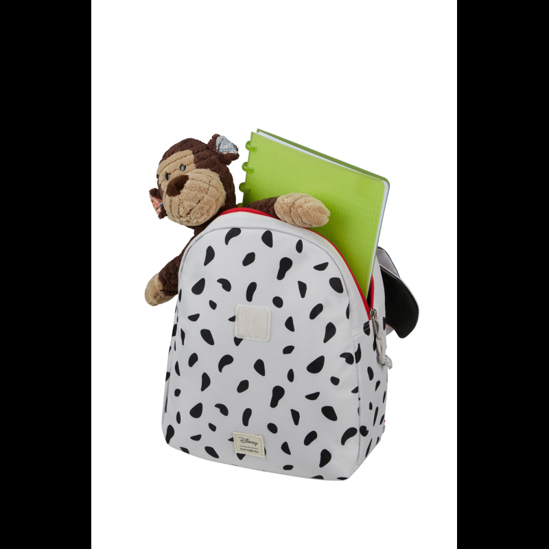Samsonite Rygsæk S Dalmatiner Hvid/sort 4