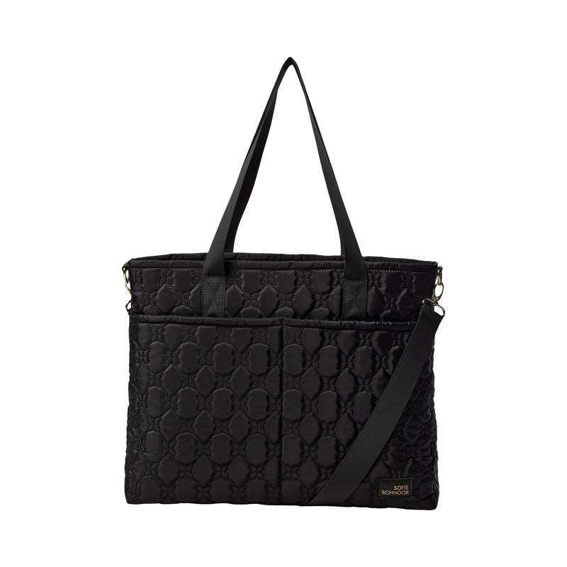 Sofie Schnoor Shopper Tote BettySY Guld/sort 1