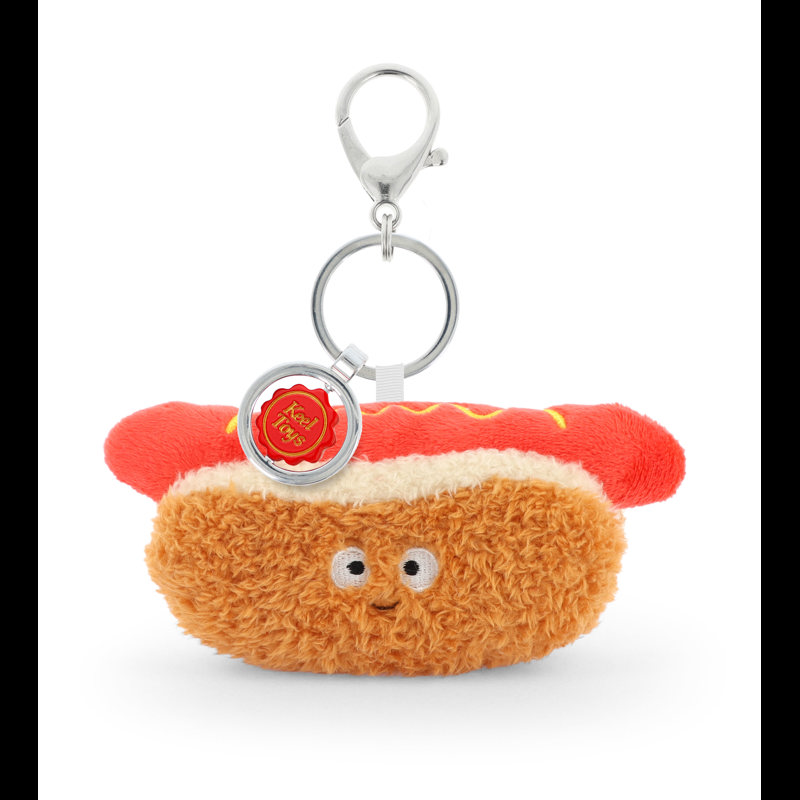 Keel Toys Bag Charm Hot Dog Rød/rød
