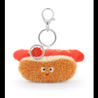 Keel Toys Bag Charm Hot Dog Rød/rød