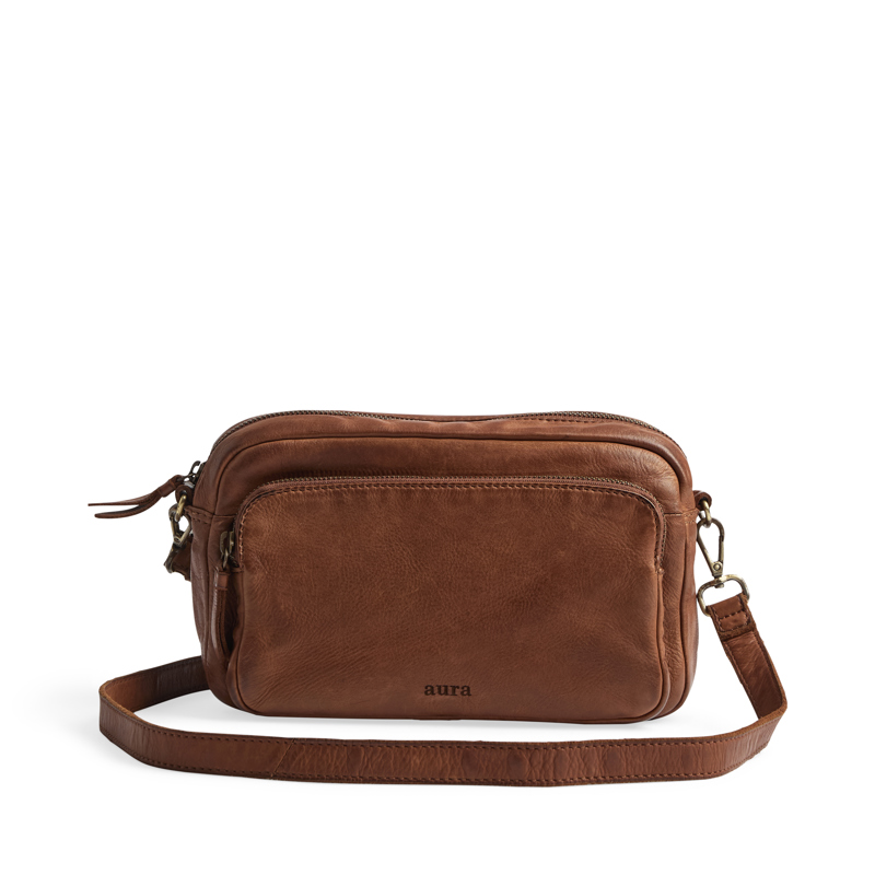Aura Crossbody Tulum  Cognac 3
