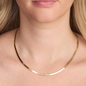 Studio Z Halsband Fiskben Cobra Small Guld alt image