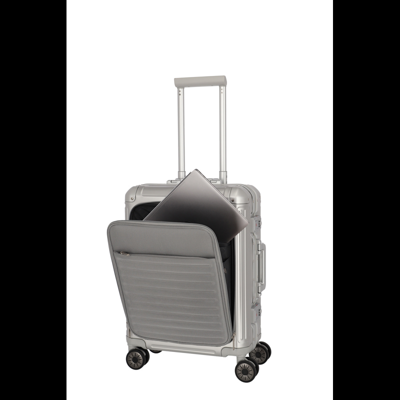 travelite Kuffert Next m/frontlomme Sølv 55 Cm 6