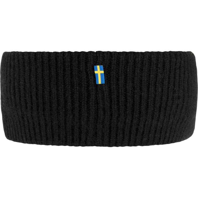 Fjällräven Pannband 1960 Logo Svart 2