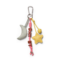 DAY ET Bag Charm Day Moon and Star  Grå