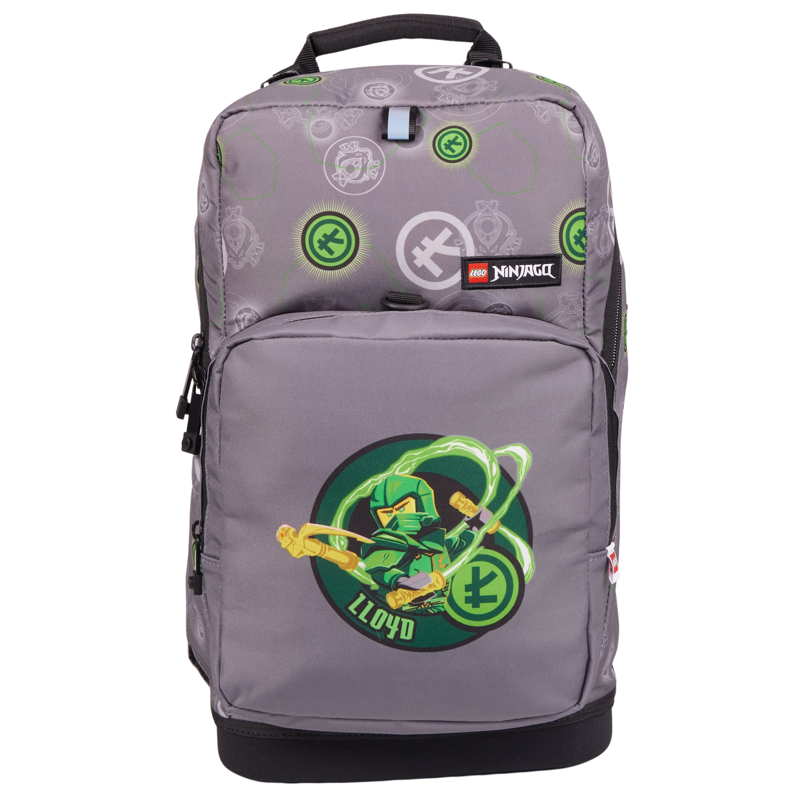 LEGO Bags Skoletaskesæt Optimo Master Grå/grøn 2