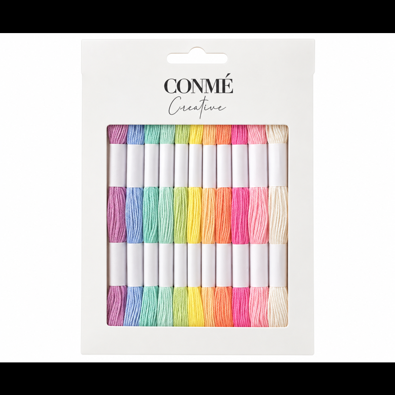 Conmé Creative broderigarn Fler färger 1
