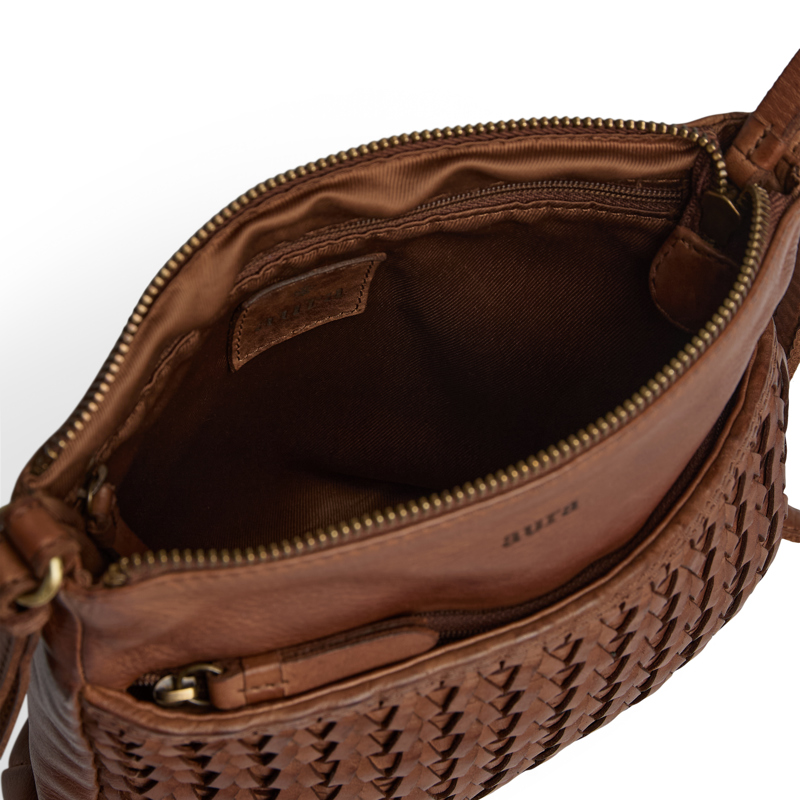 Aura Crossbody Lumi  Cognac 6