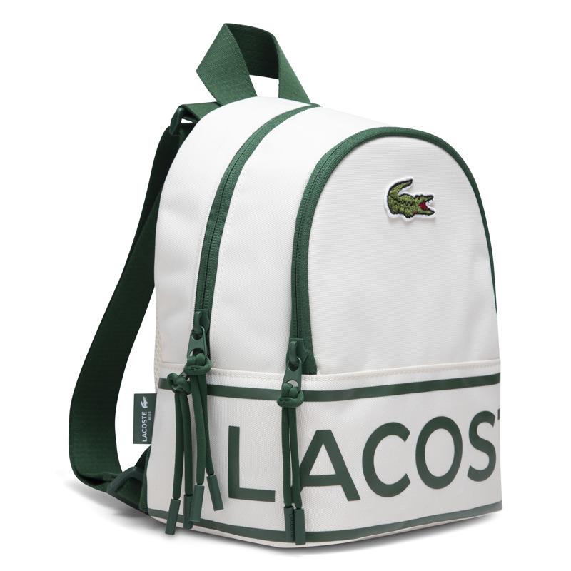 Lacoste Børnehaverygsæk Core Mini Hvid/grøn 2