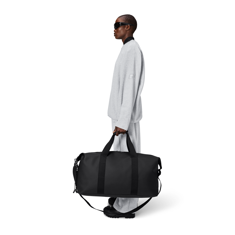RAINS Rejsetaske Hilo Weekend Bag L Sort 2