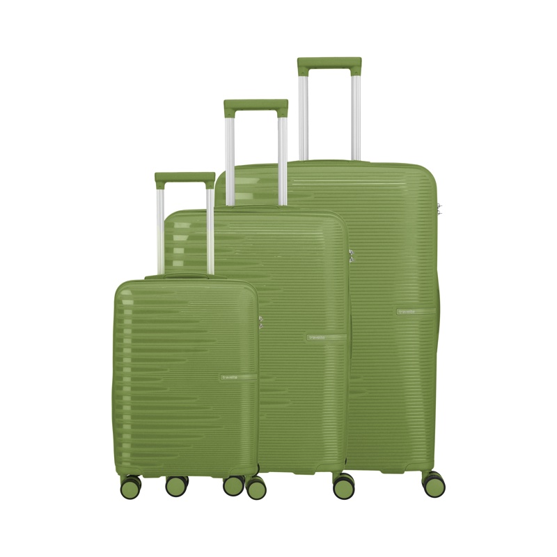 travelite Resväska set Pacific Oliv 3 stk. 1
