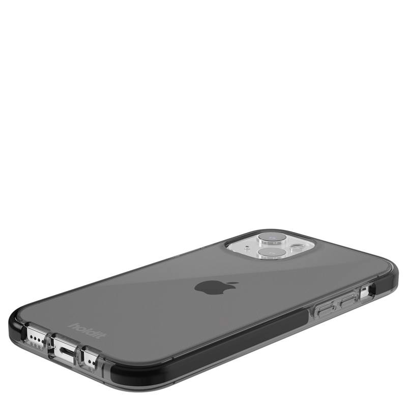 Holdit Mobilcover Seethru  Sort iPhone 13 3
