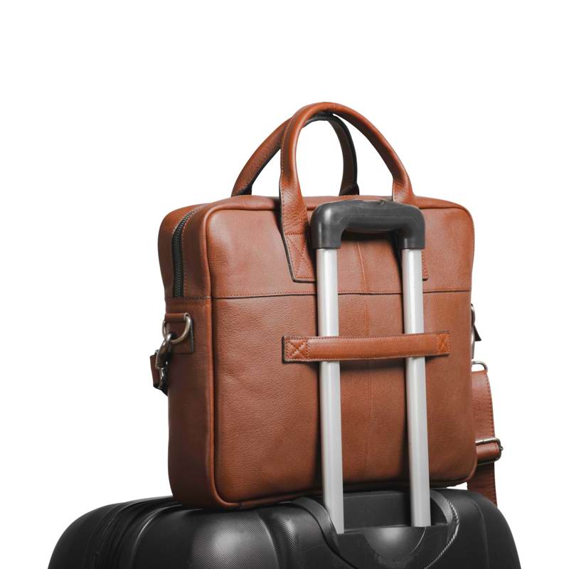 Still Nordic Computertaske Clean Cognac/brun 15" 5