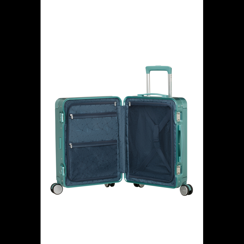 American Tourister Resväska Soundbox Alu Turkos 55 Cm 5