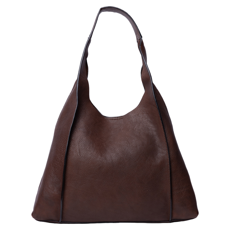 RE:DESIGNED Axelväska Siv Small Brun 1