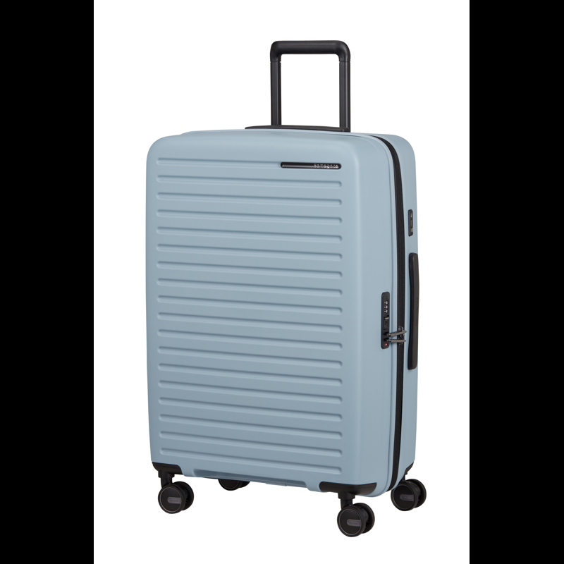Samsonite Kuffert Restackd Dusty lys blå 68 Cm 3