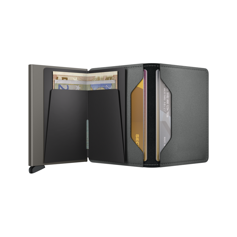 Secrid Slimwallet Svart/grå 2