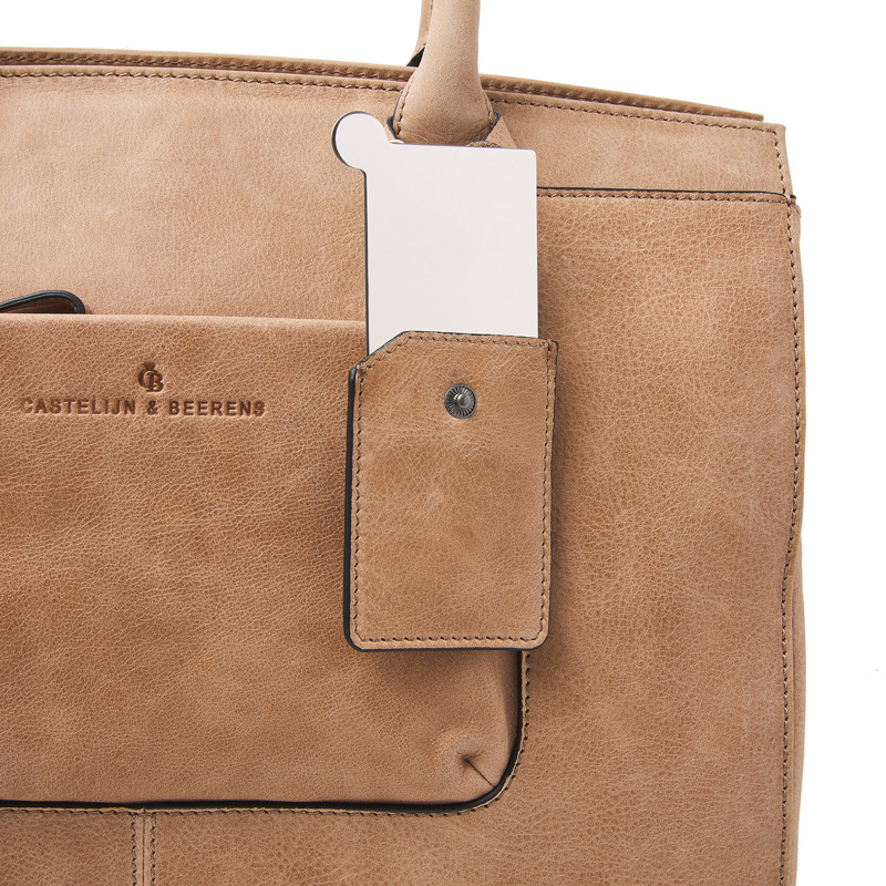 Castelijn & Beerens Axelväska Beige 15" 6