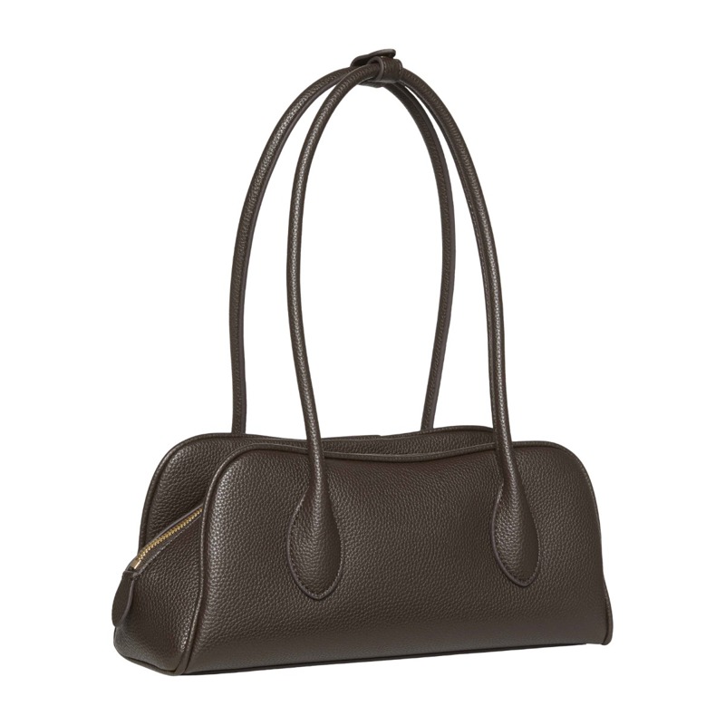 Calvin Klein Axelväska Emblem Trio Brun 3