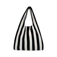 By Stær Tote Bag Olivia Creme/Svart 1