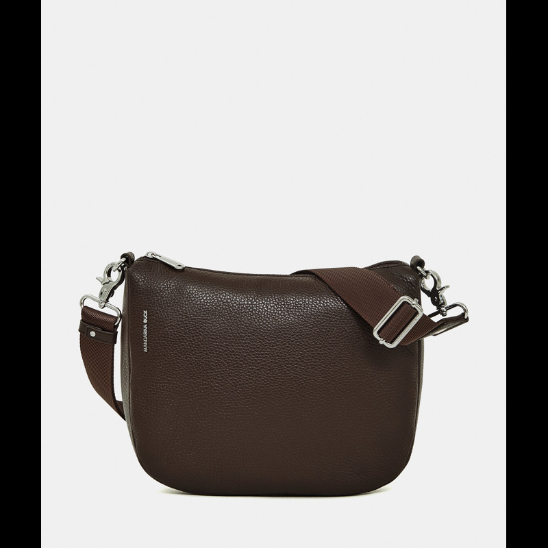 Mandarina Duck Crossbody Mellow Leather Hobo M. Brun 1