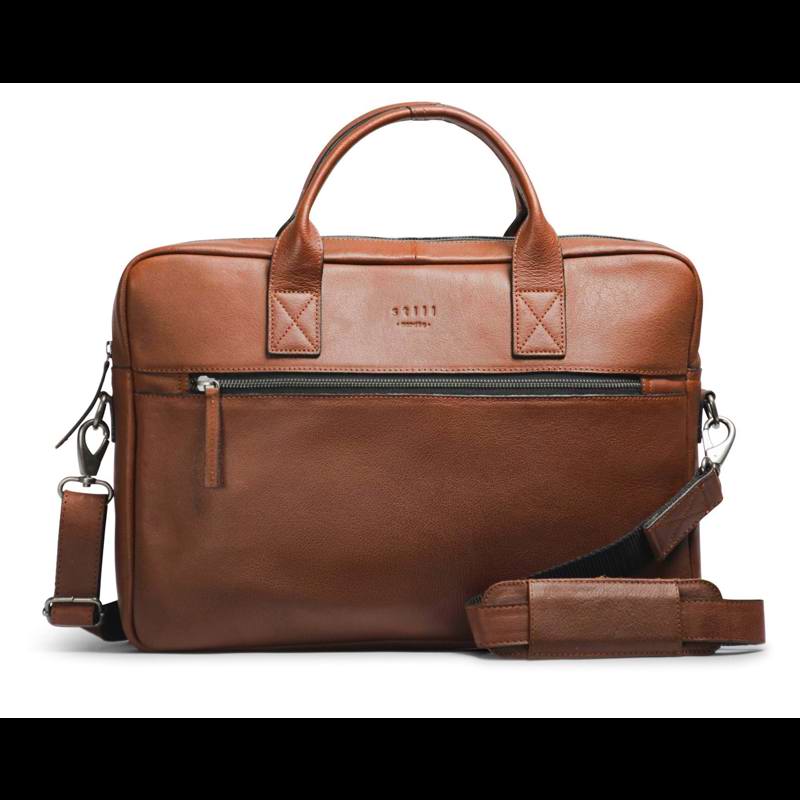 Still Nordic Computertaske Clean Cognac/brun 15" 1