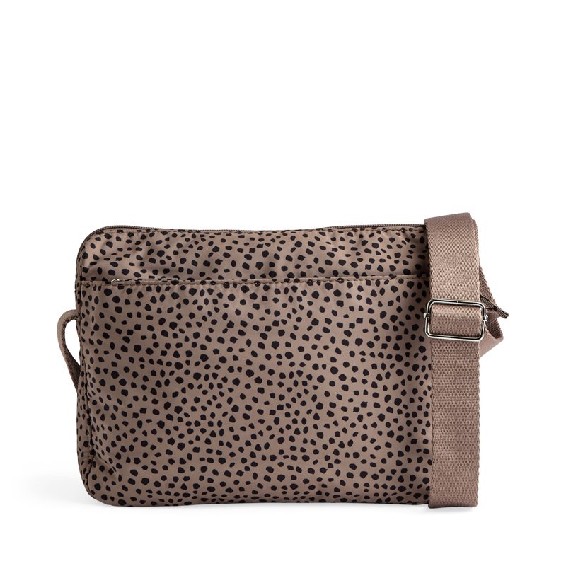 Aura Crossbody Novara Recycled Taupe/Svart 4