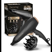 Demeliss Hårtørrer Ultra Series Sort 1