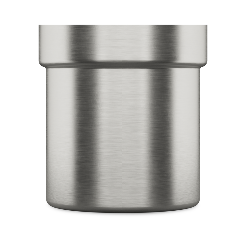 24Bottles Termosmugg Straw Cup Silver 2