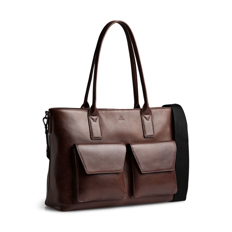 MARKBERG Computertaske Kelseymbg Brun/Sort 14" 1