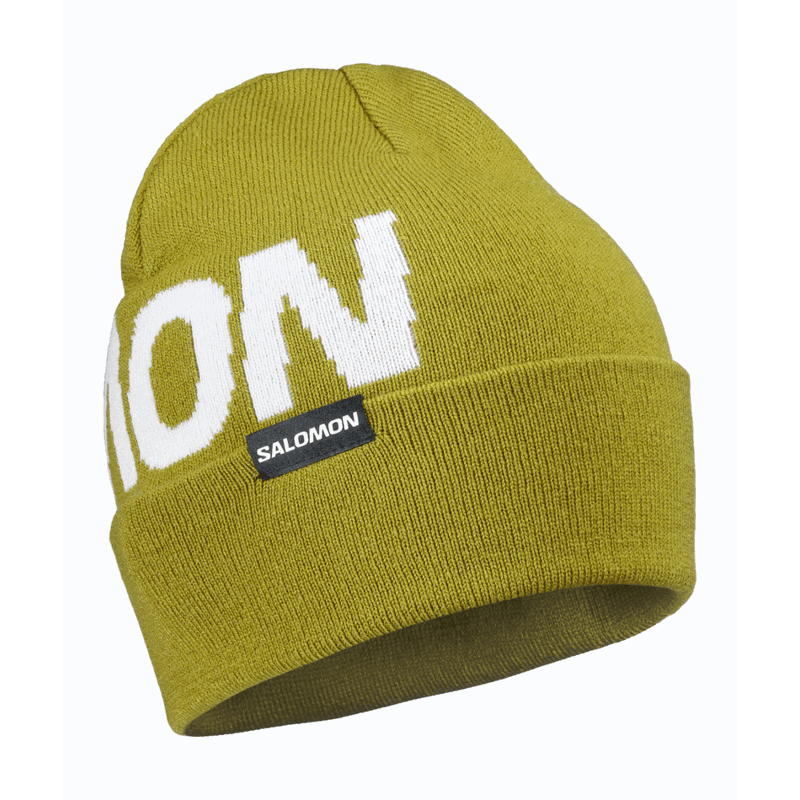 Salomon Mössa Hermitage beanie Khaki grön