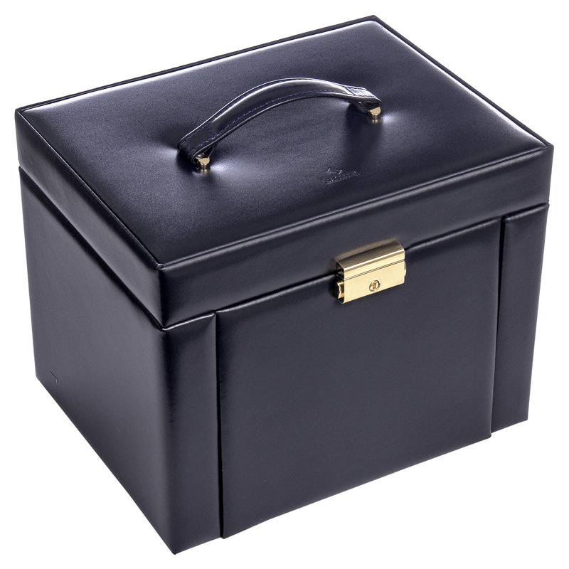 Sacher Smykkeskrin L Navy 2