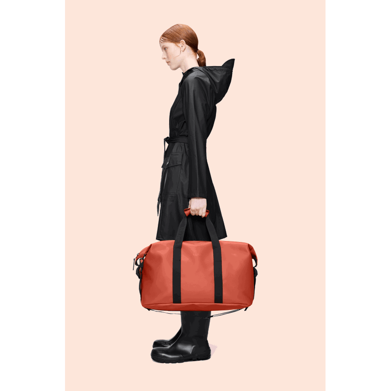 RAINS Rejsetaske Hilo Weekend Bag Orange 2