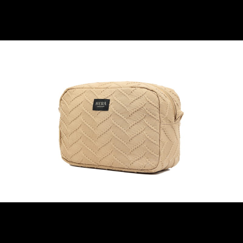 HERA Toilettaske Holly stor Caramel 2